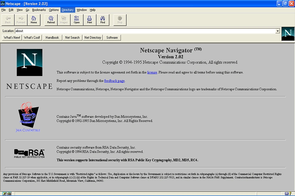 Netscape navigator